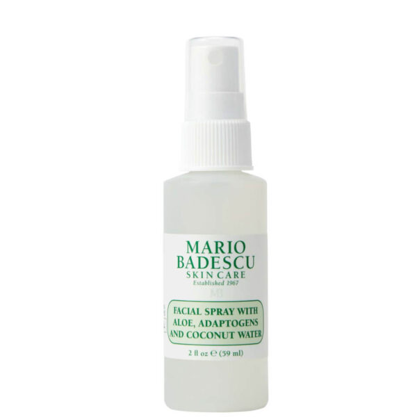 MARIO BADESCU FACIAL SPRAY WITH ALOE, ADAPTOGENS AND COCONUT WATER 59ml ماريو باديسكو رذاذ الوجه بالالوفيرا وجوز الهند