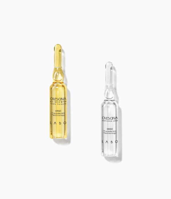 CRESCINA TRANSDERMIC HFSC  COMPLETE TREATMENT 1300 MAN AMPOULES 3.5ml 10+10 أمبولات معالجة لتساقط الشعر للرجال