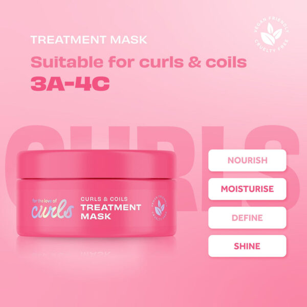 LEE STAFFORD For The Love Of Curls Curls & Coils Treatment Mask ماسك معالج للشعر المجعد