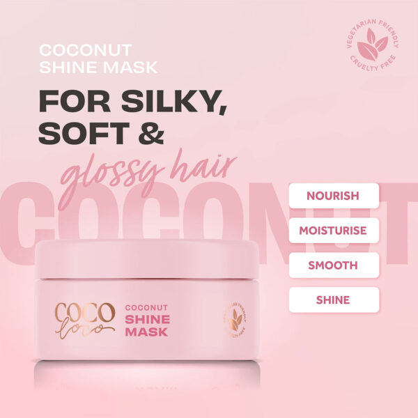 LEE STAFFORD Coco Loco Coconut Shine Mask ماسك معالج للشعر بزيت جوز الهند