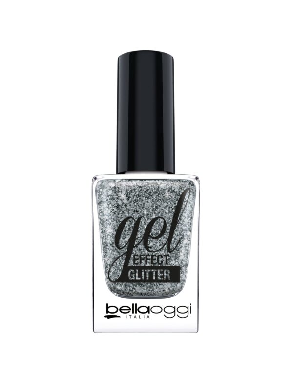 BELLAOGGI NAIL POLISH GEL EFFECT GLITTER بيلاوجي طلاء اظافر لامع