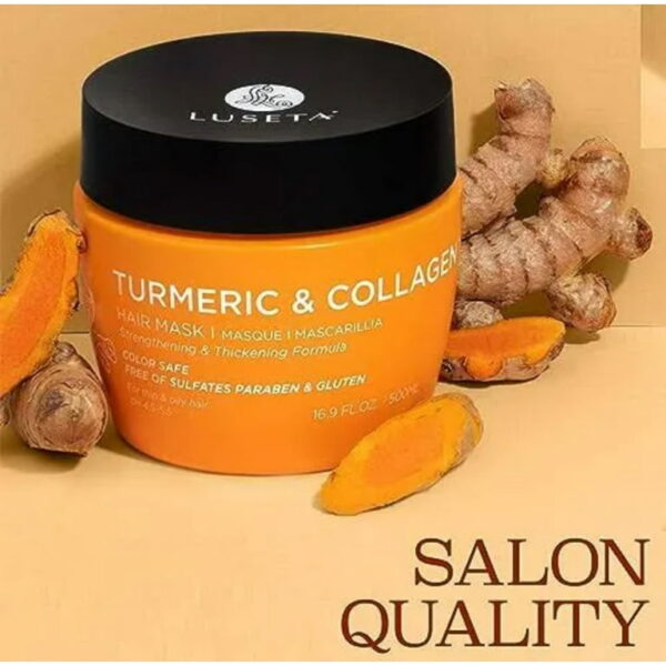 Luseta Turmeric & Collagen Hair Mask لوسيتا ماسك الشعر بالكركم والكولاجين