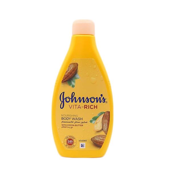 Johnson's Cocoa Butter Body Wash غسول الجسم بزبدة الكاكاو من جونسون