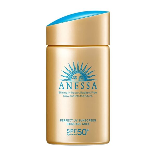 Anessa Perfect UV Skin Care Body Milk - SPF50, 60ml حليب للعناية بالبشرة بالأشعة فوق البنفسجية من أنيسا - عامل حماية من الشمس SPF50