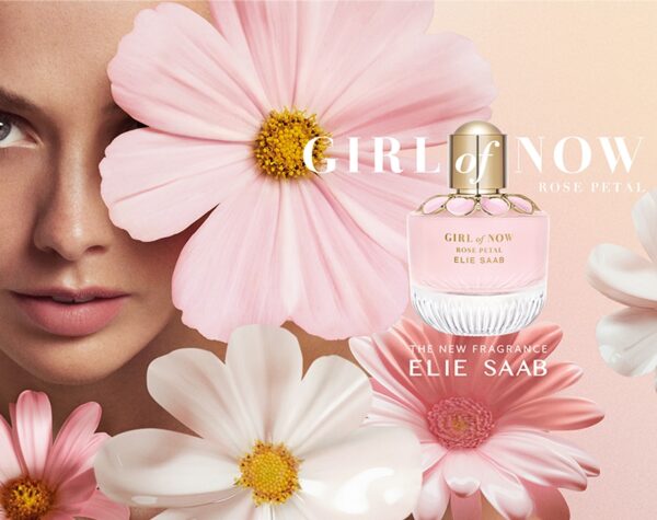 Girl of Now Rose Petal Elie Saab for women 90ml عطر جيرل أوف ناو روز بيتال إيلي صعب للنساء - Image 3