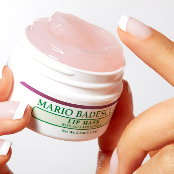 MARIO BADESCU LIP MASK WITH ACAI AND VANILLA 14g ماريو باديسكو قناع الشفاه بالأكاي والفانيليا