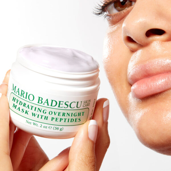 MARIO BADESCU HYDRATING OVERNIGHT MASK WITH PEPTIDES 56g قناع مرطب طوال الليل مع الببتيدات