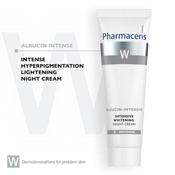 Pharmaceris W INTENSIVE SKIN LIGHTENING NIGHT CREAM فارماسيريس دبليو تفتيح البشرة المكثف كريم الليل