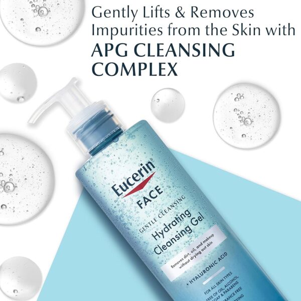 Eucerin Face Gentle Cleansing Hydrating Cleansing Gel 200ml جل منظف ومرطب للوجه من يوسيرين