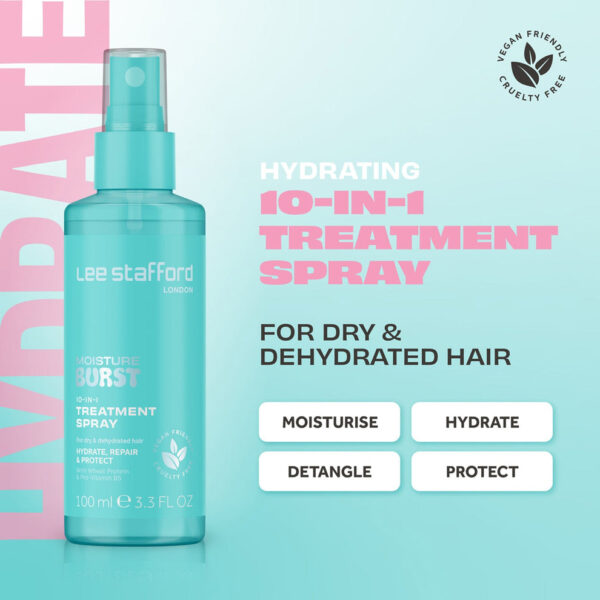 LEE STAFFORD Moisture Burst Hydrating 10-in-1 Treatment Spray بخاخ علاجي مرطب 10 في 1