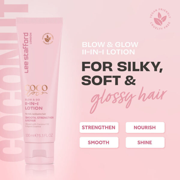 LEE STAFFORD Coco Loco Blow & Go 11-in-1 Lotion لوشن كوكو لوكو بلو آند جو 11 في 1