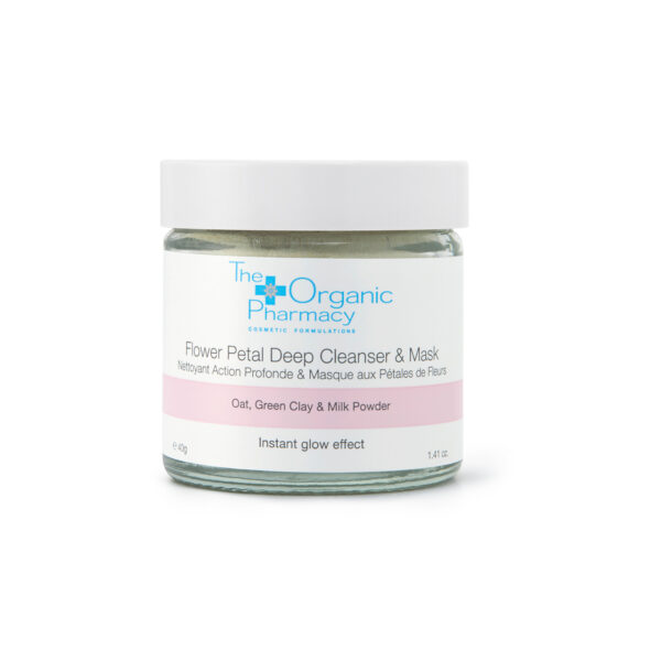 THE ORGANIC PHARMACY FLOWER PETAL DEEP CLEANSER & MASK 40ml ذا أوركنك فارمسي ماسك منظف للبشرة