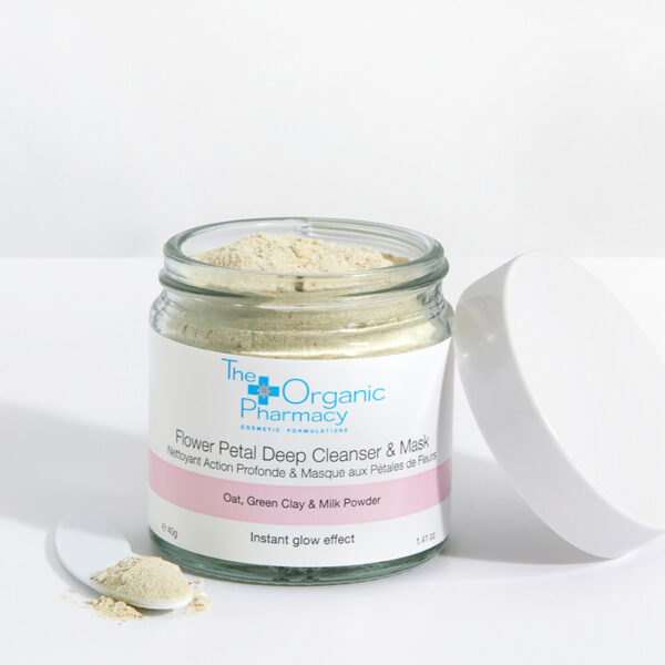 THE ORGANIC PHARMACY FLOWER PETAL DEEP CLEANSER & MASK 40ml ذا أوركنك فارمسي ماسك منظف للبشرة