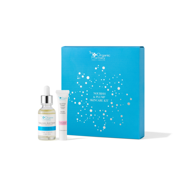 THE ORGANIC PHARMACY NOURISH AND PLUMP SKINCARE KIT ذا أوركنك فارمسي مجموعة العناية بالبشرة