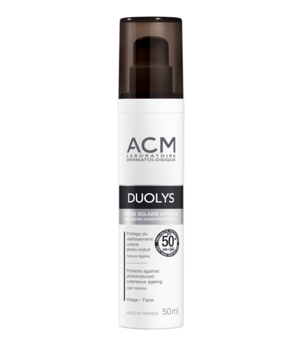 ACM DUOLYS SUNSCREEN SPF 50+ واقي الشمس ديوليز بعامل حماية من الشمس 50+ON