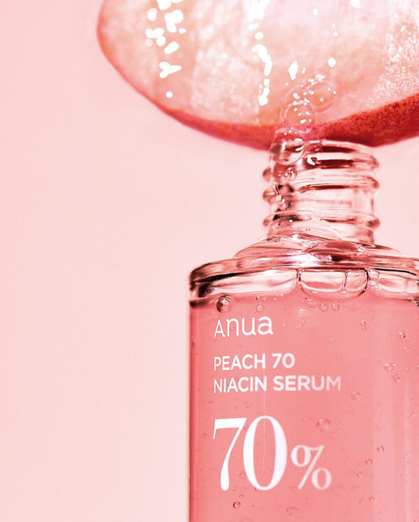 Anua - Peach 70% NIACINAMIDE SERUM أنوا - سيروم غني بالنياسينمايد بالخوخ 70