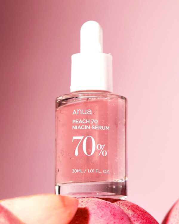 Anua - Peach 70% NIACINAMIDE SERUM أنوا - سيروم غني بالنياسينمايد بالخوخ 70