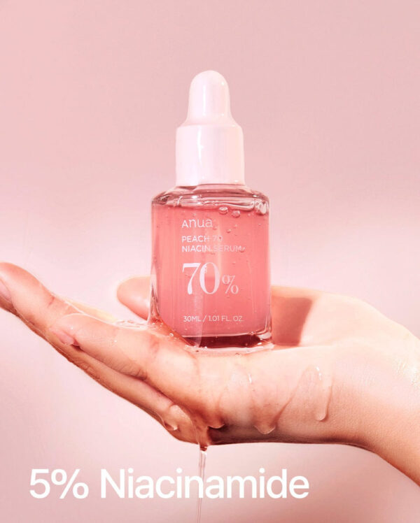 Anua - Peach 70% NIACINAMIDE SERUM أنوا - سيروم غني بالنياسينمايد بالخوخ 70