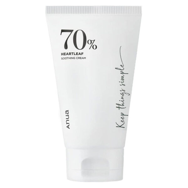 Anua Heartleaf 70% Soothing Cream أنوا كريم هارت ليف 70% مهدئ