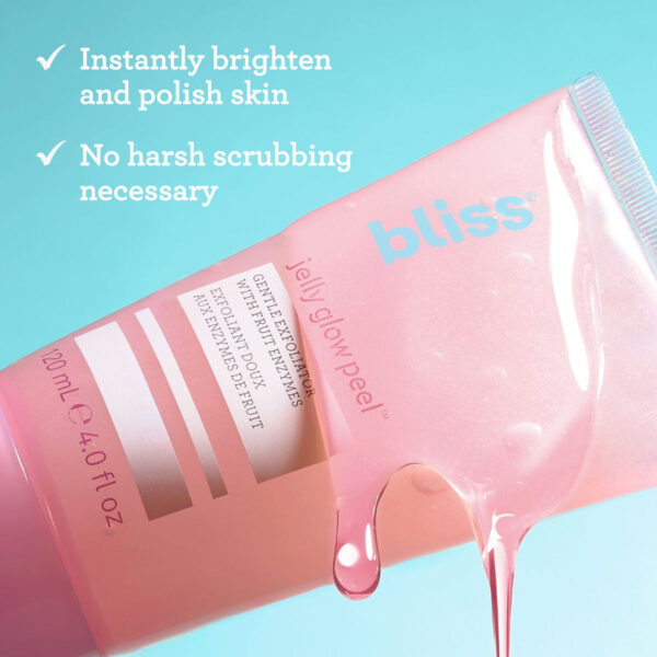 BLISS Jelly Glow Gentle Exfoliator Peel بلز مقشر جيلي جلو اللطيف