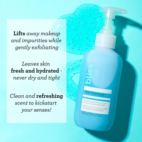 BLISS Fab Foaming Exfoliating Cleanse بلز منظف ​​رغوي مقشر