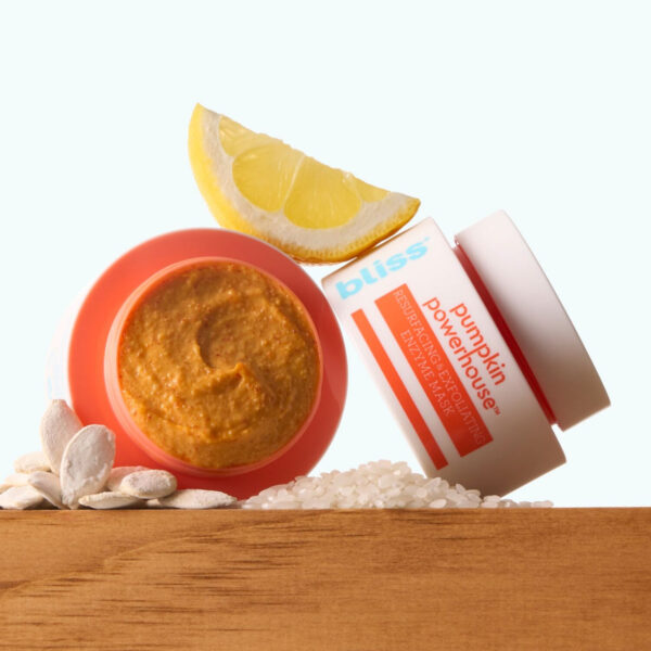 BLISS Powerhouse Pumpkin Face Mask قناع الوجه القوي باليقطين