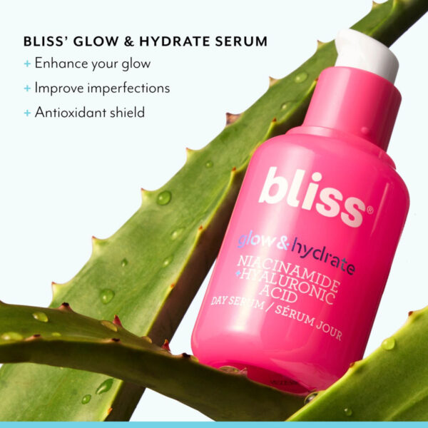 BLISS Glow & Hydrate Day Hyaluronic Serum 30ml كلير مصل الهيالورونيك النهاري المتوهج والمرطب