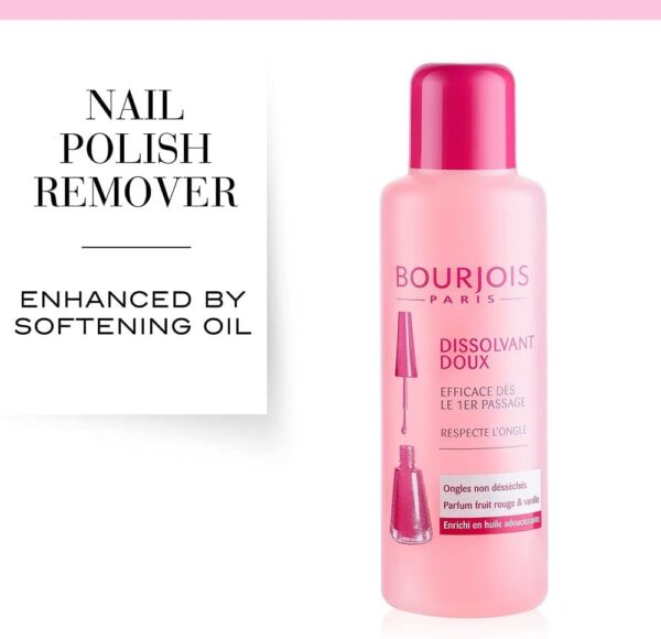 BOURJOIS GENTLE NAIL ENAMEL REMOVER مزيل طلاء الأظافر اللطيف من بورجوا