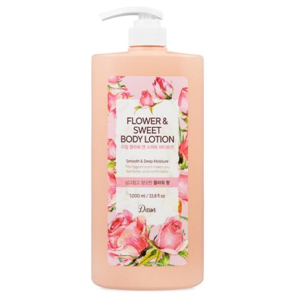 DAIM KOREA Flower Sweet & Body Lotion 900 ml لوشن الجسم والزهور الحلو