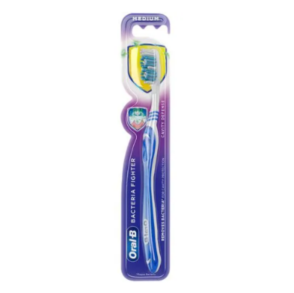 ORAL-B TOOTHBRUSH ANTIBACTERIAL PROTECTIONفرشاة أسنان أورال-بي حماية ضد البكتيريا