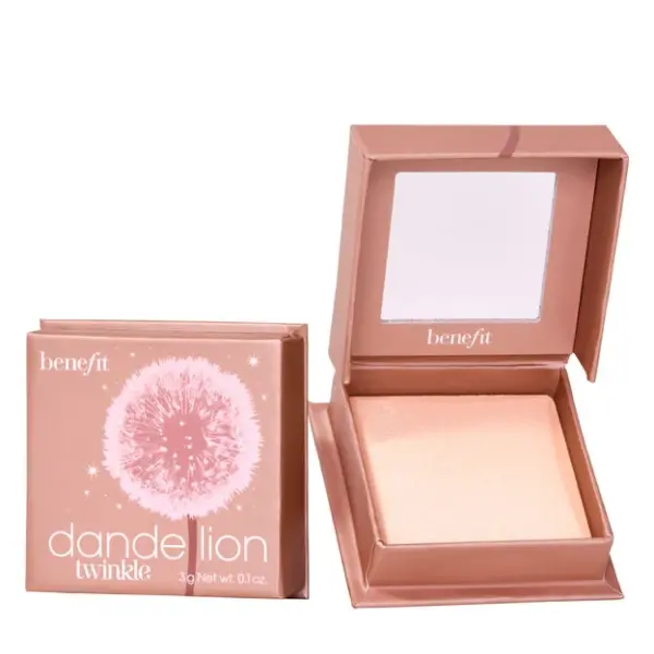 BENEFIT Dandelion Twinkle Soft nude-pink highlighter بنفت أظاءة وردية لامعة