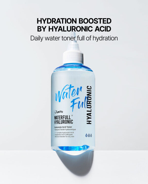 JUMISO Waterfull Hyaluronic Toner 250mlتونر بالهايلرونك أسد مرطب للبشرة