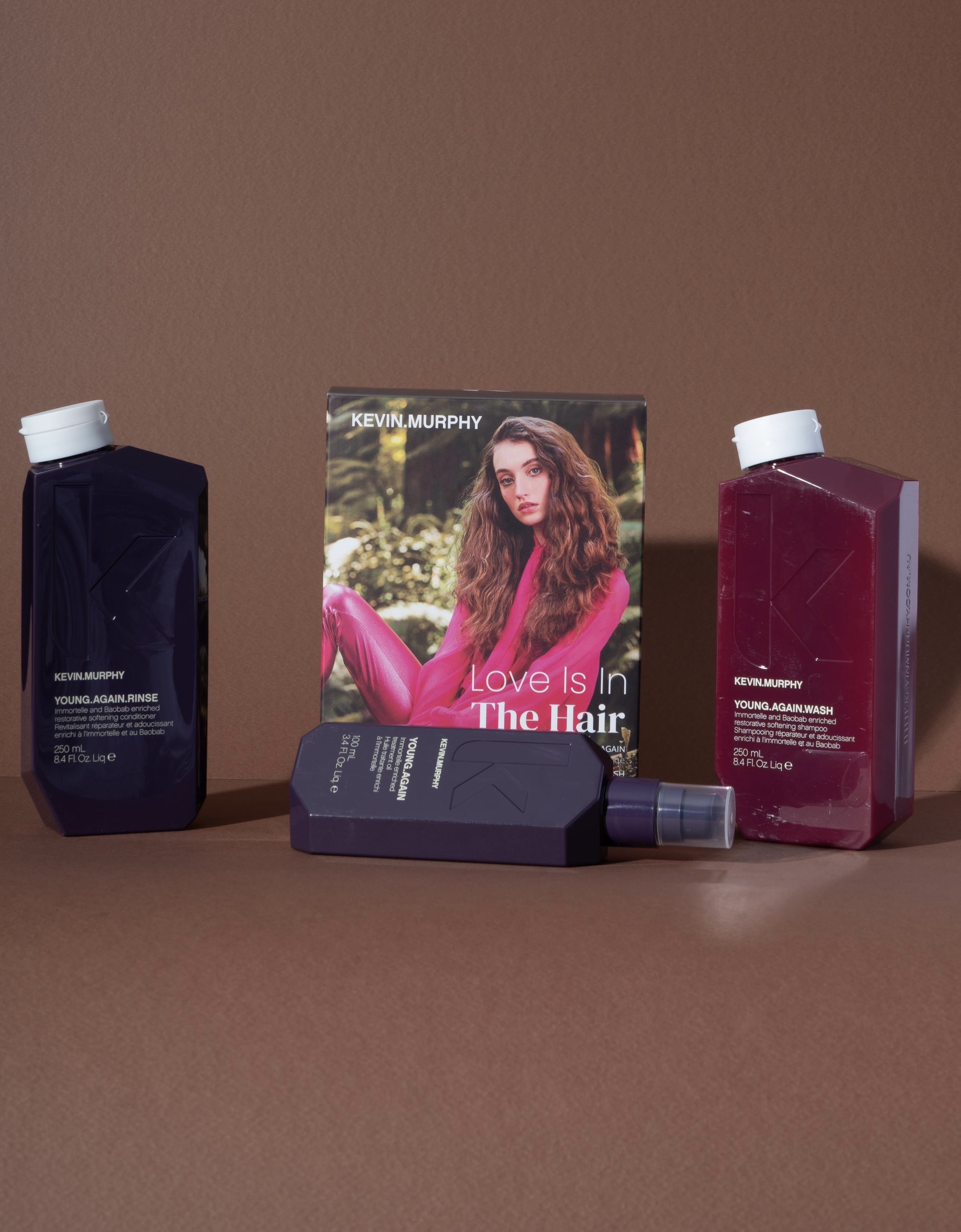 KEVIN MURPHY LOVE IS IN THE HAIR  SET كيفن مورفي مجموعة معالجة للشعر