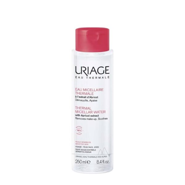 URIAGE Thermal Micellar Water with Apricot Extract 250ml يورياج ماء ميسيلار الحراري