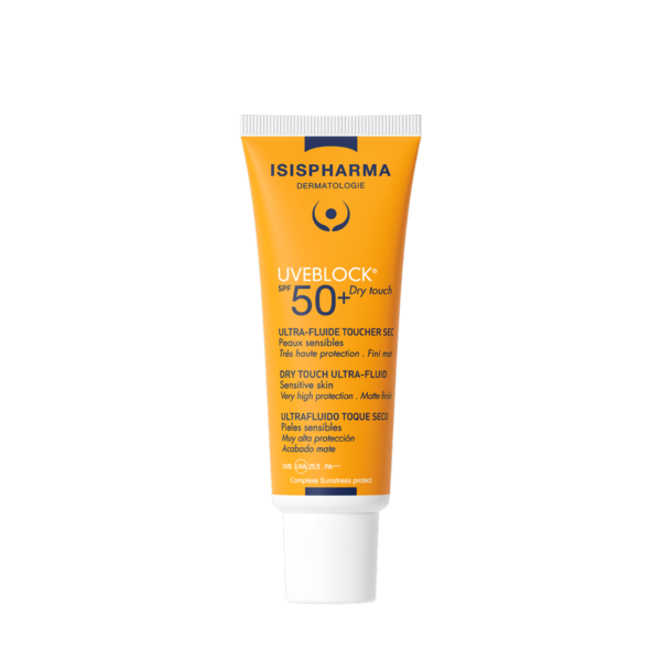 ISISPHARMA UVEBLOCK SPF50+ FLUIDE TINTED اسس فارما واقي حماية من الشمس ملون