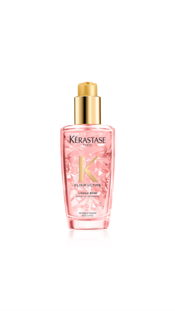 Kerastase Elixir Ultime L'Huile Rose Serum 100ml كرستاس سيروم معالج للشعر المصبوغ