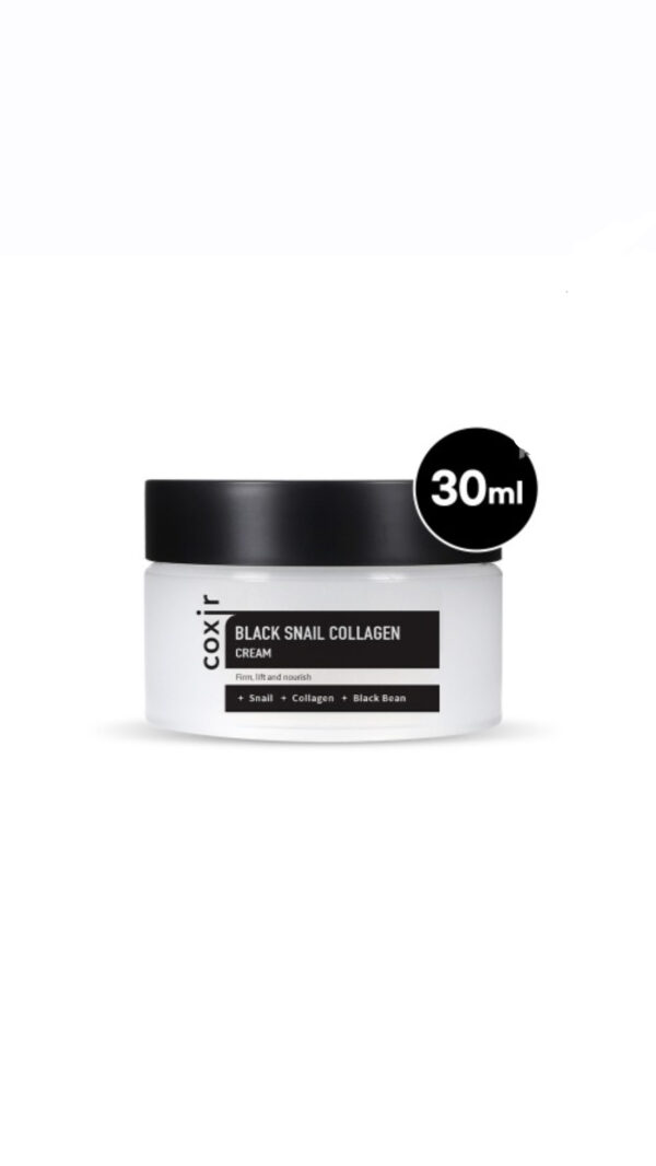 COXIR Black Snail Collagen Cream 30ml كريم الكولاجين بالحلزون الاسود