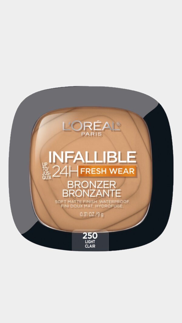 L’Oréal Paris Infallible 24H Longwear Soft Matte Bronzer لوريال برونزر للبشرة