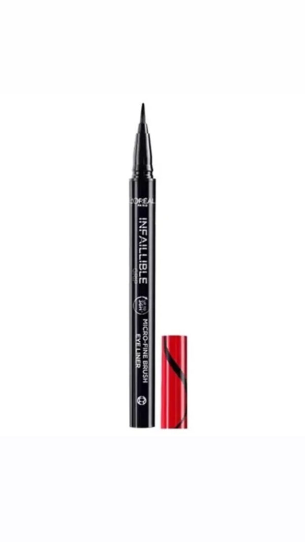 L’Oréal PARIS Infallible Grip Micro Fine Eyeliner Black لوريال قلم لاينر