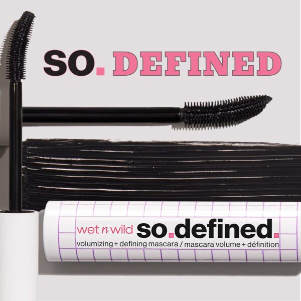 WET N WILD SO DEFINED VOLUMIZING + DEFINING MASCARA ويت اند وايلد ماسكارا