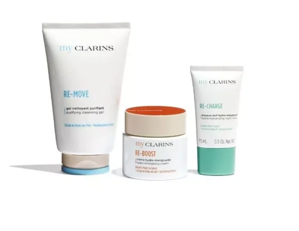 Clarins My Hydration 3-piece set كلارنس سيت العناية بالبشرة