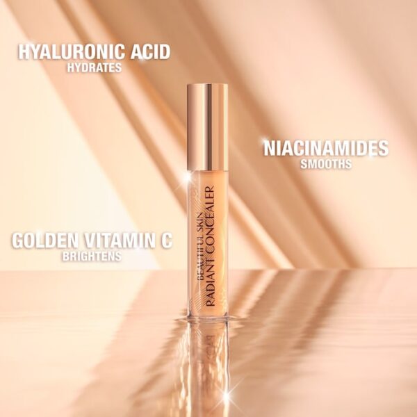 Charlotte Tilbury Beautiful Skin Medium to Full Coverage Radiant Concealer with Hyaluronic Acid شارلوت تيلبوري كونسيلر