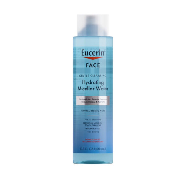 Eucerin Face Gentle Cleansing Hydrating Micellar Water 400ml يوسرين ميسيلر للبشرة