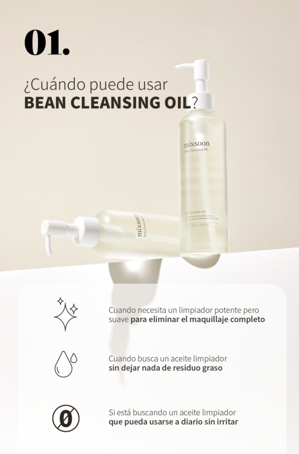 MIXSOON mixsoon Bean Cleansing Oil 195ml زيت تنظيف الفاصوليا من ميكسسون