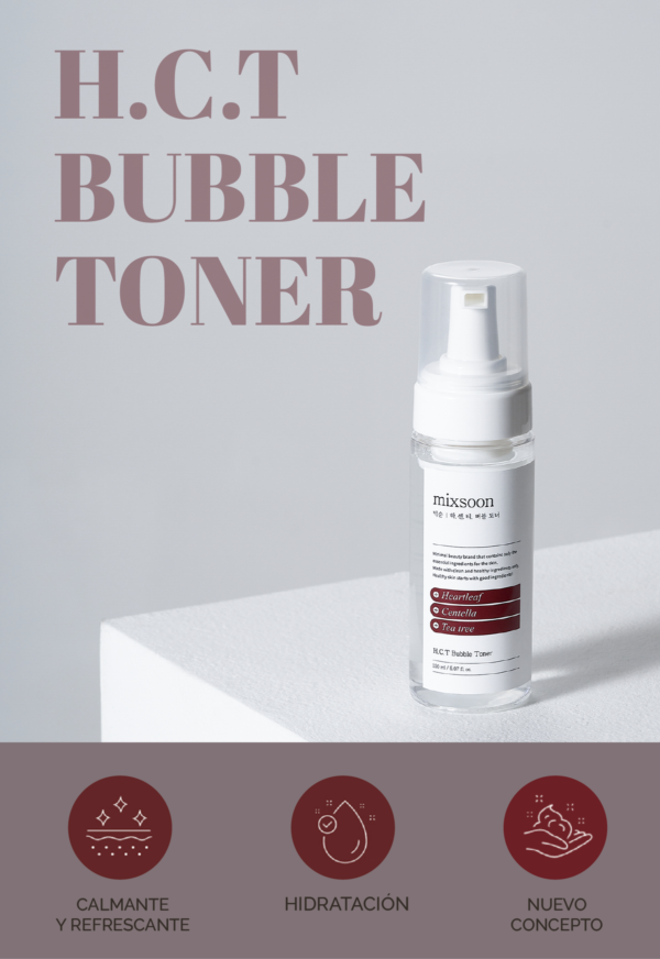 MIXSOON HCT Bubble Toner 150ml ميكسون إتش سي تي تونر