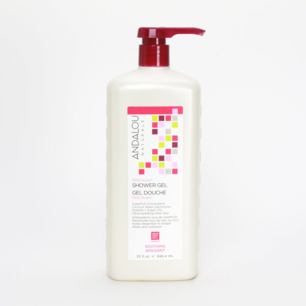 ANDALOU SENSITIVE 1000 ROSES SOOTHING SHOWER GEL BODY WASH أندلوا منظف للجسم