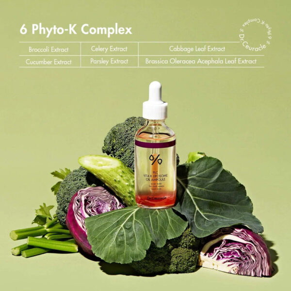 DR. CEURACLE PLC VITA K LIPOSOME OIL AMPOULE 50ml أمبولة زيت دكتور سيراكل