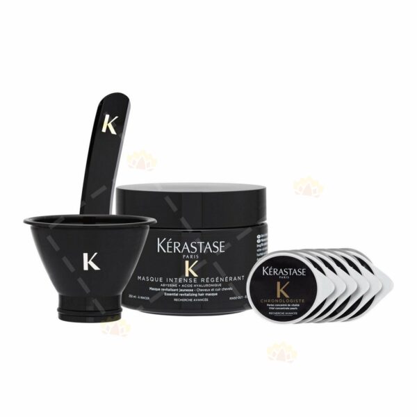 Kerastase K Chronologiste Rituel D Exception Regenerantكرستاس مجموعة الكافيار للعناية بالشعر