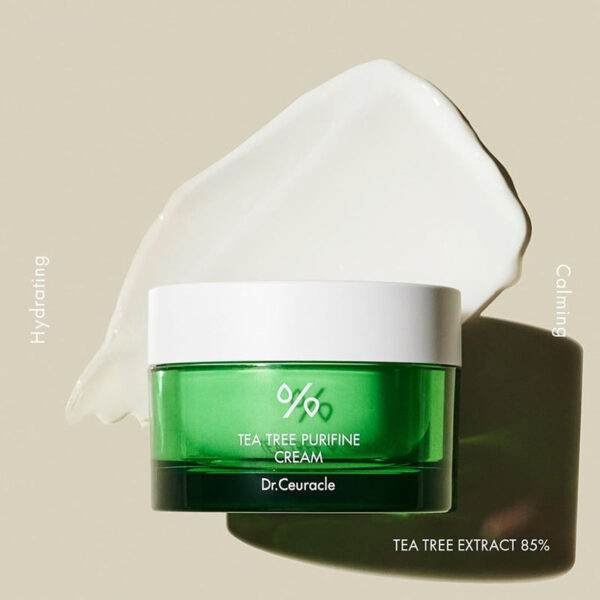 DR.CEURACLE Tea Tree Purifine Cream 50g كريم تنقية شجرة الشاي من دكتور سيوراكل 50 جم