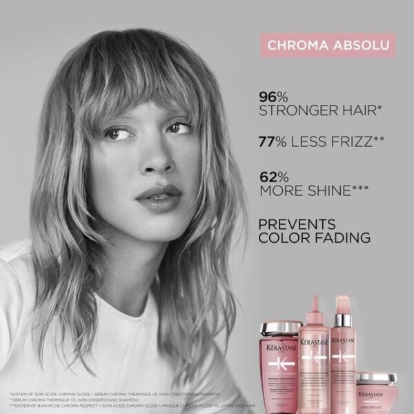 Kerastase Chroma Absolu Fondant Cica Chroma Conditioner 200ml بلسم معالج للشعر المصبوغ